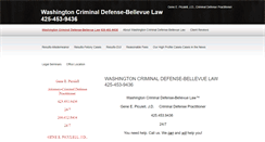 Desktop Screenshot of bellevuelaw.net